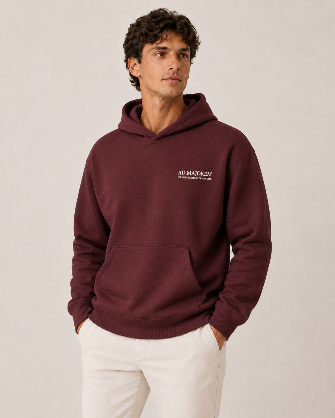Ad Majorem Hoodie – For the Greater Glory of God