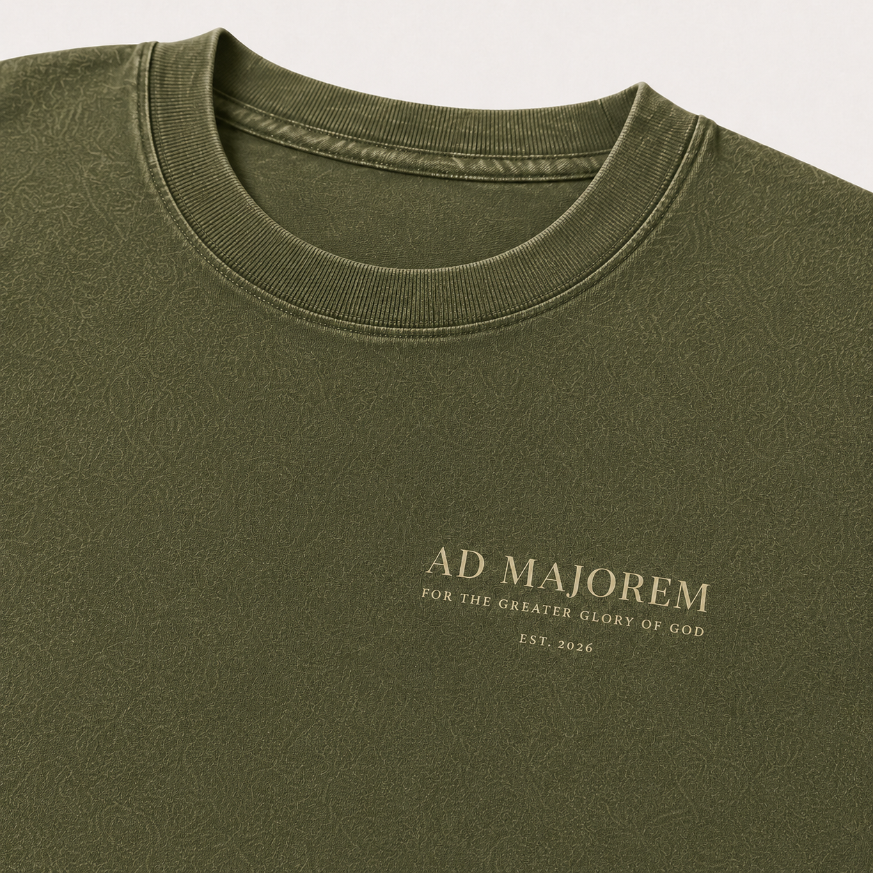 Green Ad Majorem – For the Greater Glory of God T-Shirt