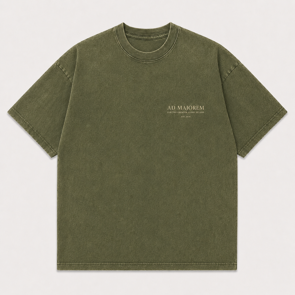 Green Ad Majorem – For the Greater Glory of God T-Shirt