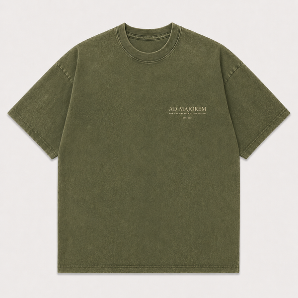 Green Ad Majorem – For the Greater Glory of God T-Shirt