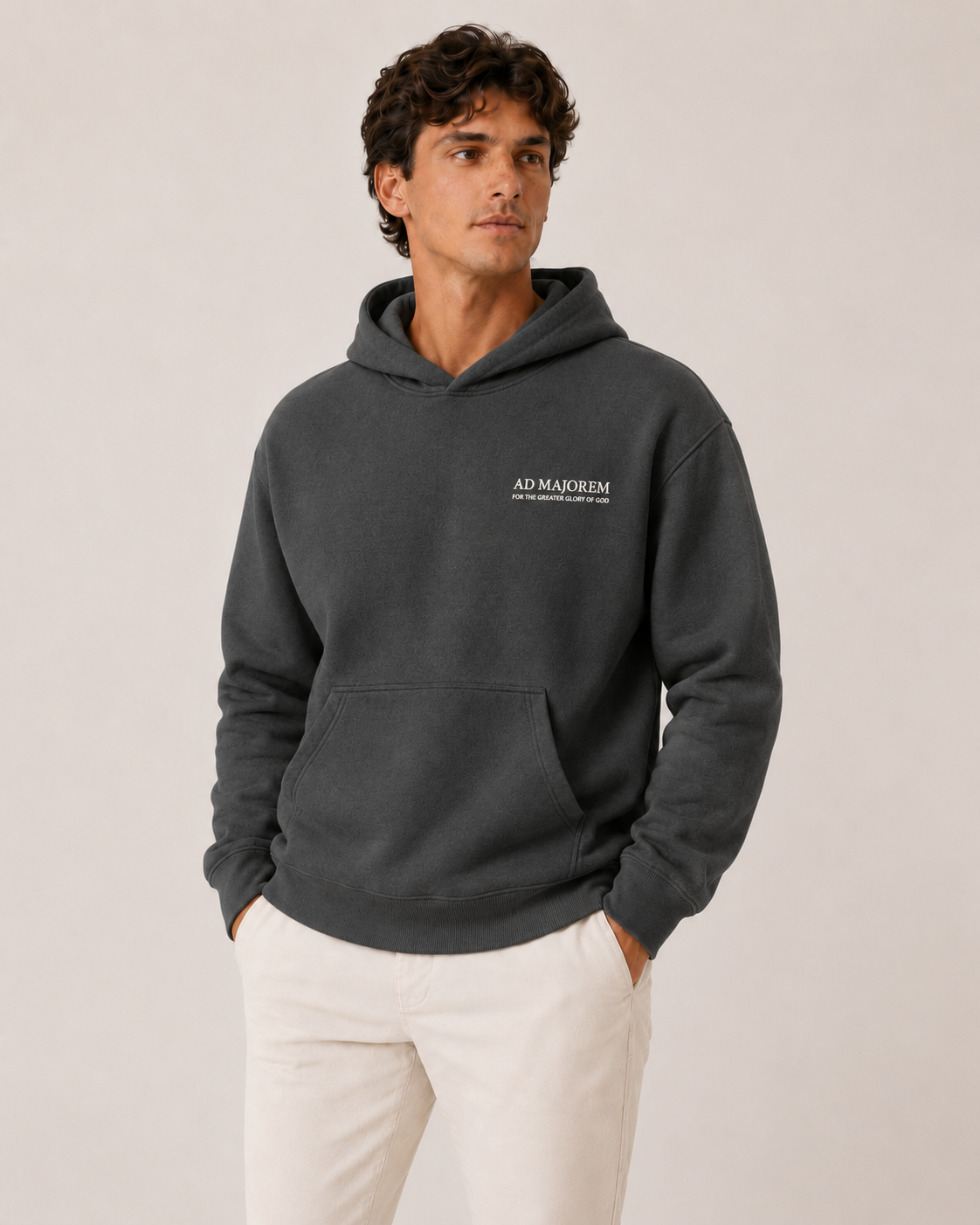 Ad Majorem Hoodie – For the Greater Glory of God