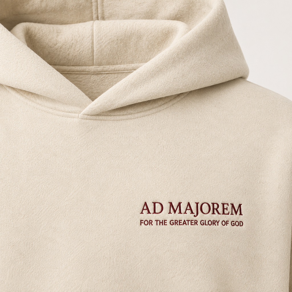 Ad Majorem Hoodie – For the Greater Glory of God