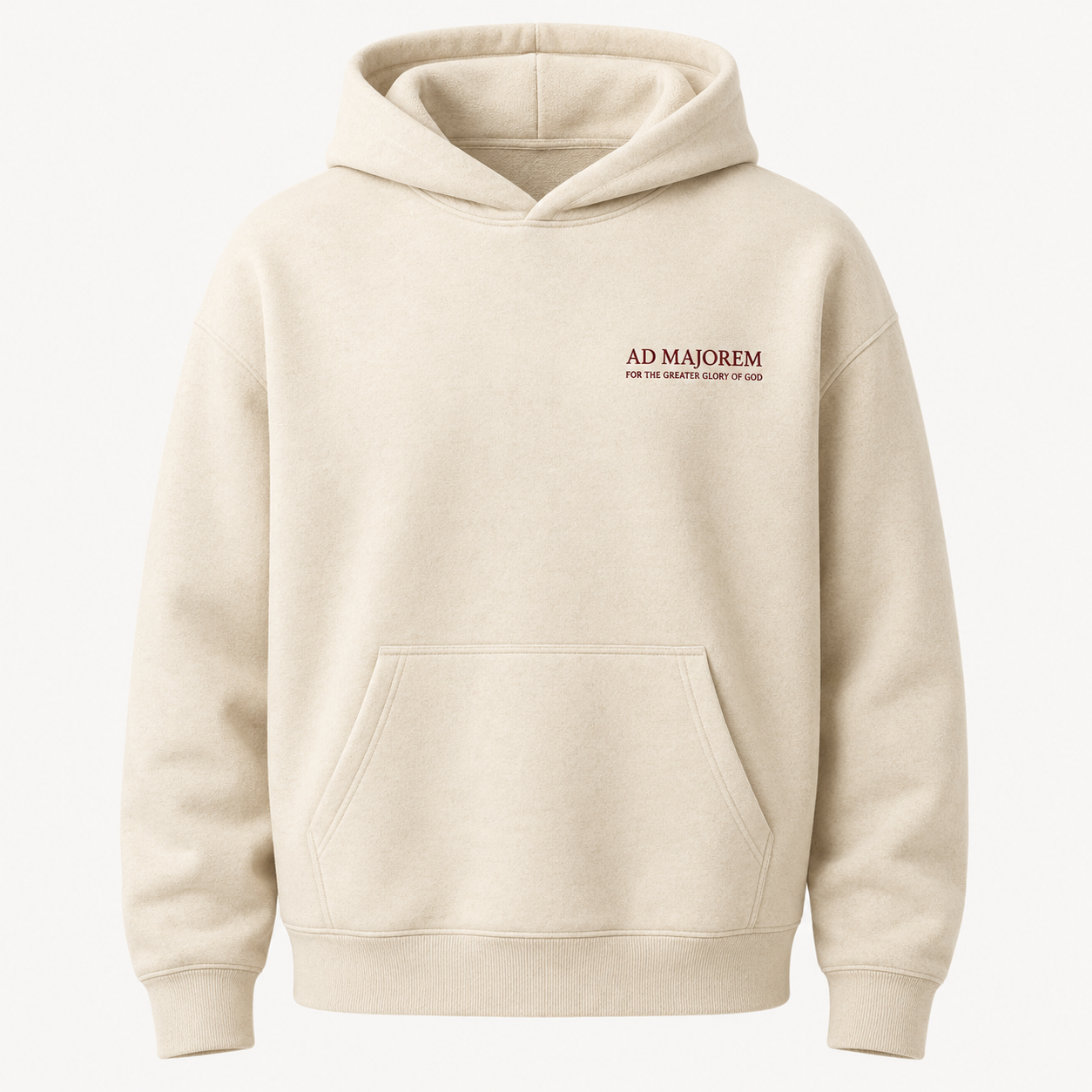Ad Majorem Hoodie – For the Greater Glory of God