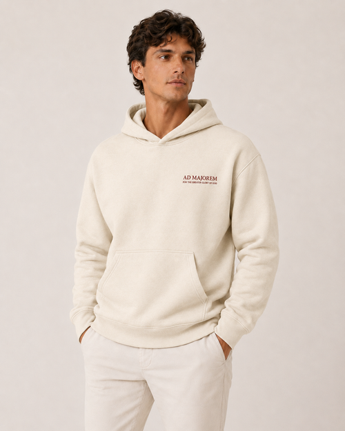 Ad Majorem Hoodie – For the Greater Glory of God