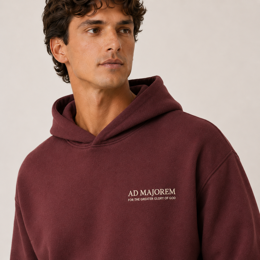 Ad Majorem Hoodie – For the Greater Glory of God