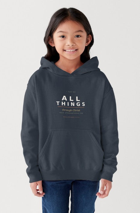 I Can Do All Things Pullover Hoodie — Philippians 4:13